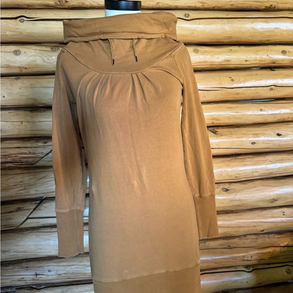 Mustard yellow long-sleeved tunic Maison Simons - Picture 3 of 7